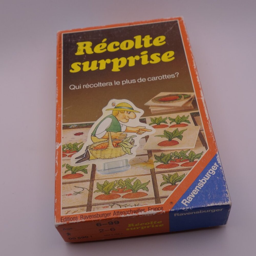 Vtg Recolte Surprise Game - Ravensburger - Complete